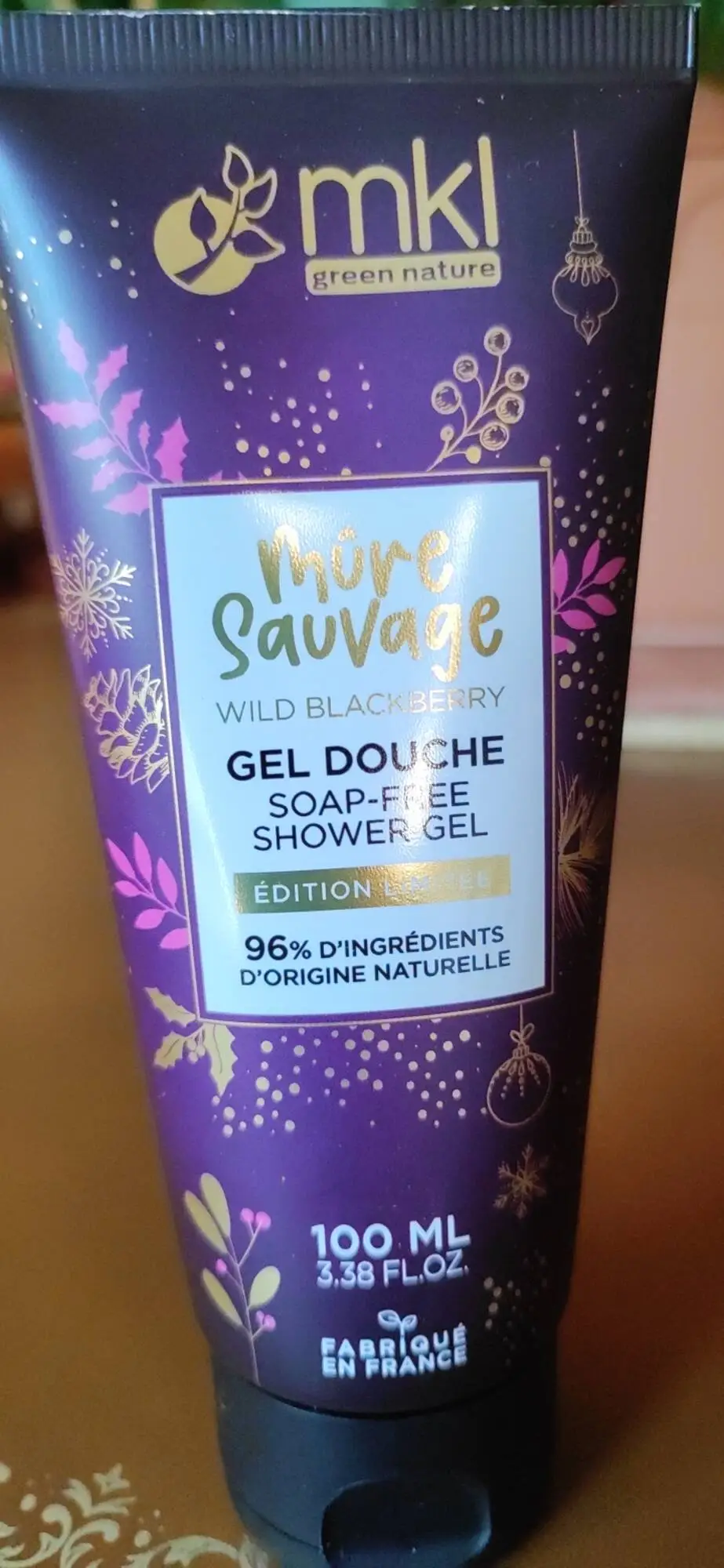 MKL GREEN NATURE - Mûre sauvage - Gel douche 