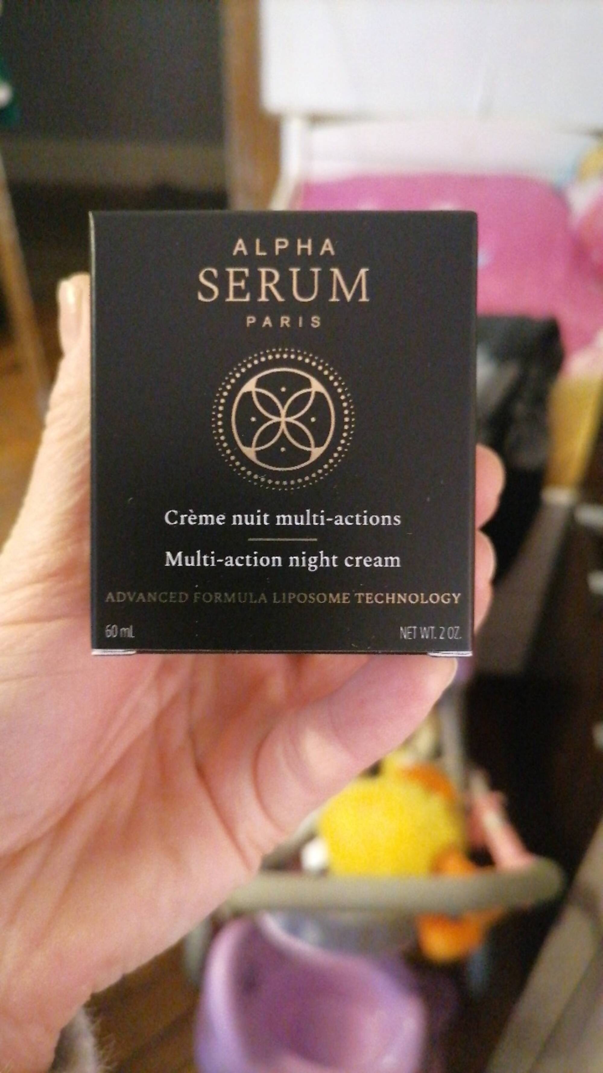 ALPHA SERUM PARIS - Crème nuit multi-actions