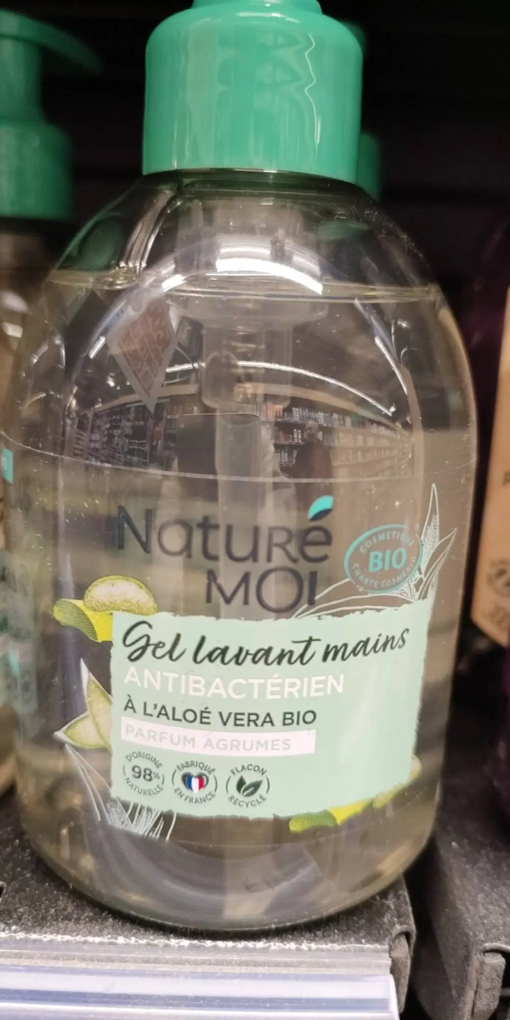 NATURÉ MOI  - Gel lavant mains antibactérien