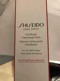 SHISEIDO - Mousse nettoyante clarifiante