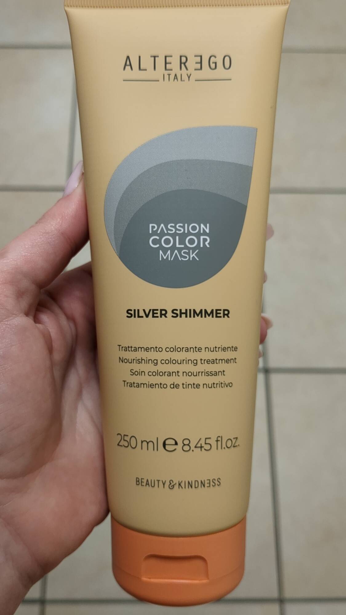 ALTER EGO - Passion color mask silver shimmer