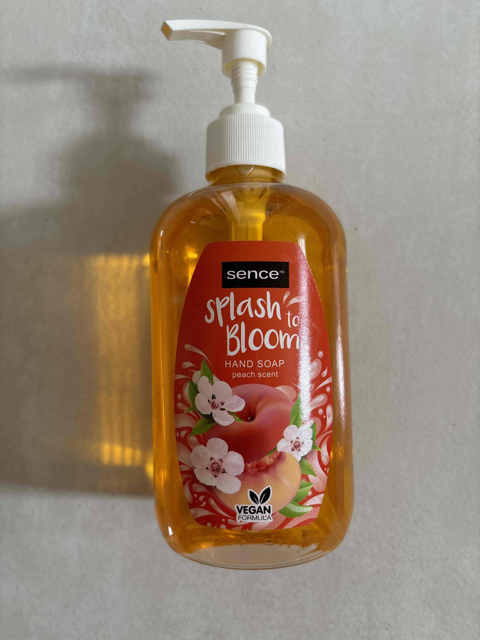 SENCE - Splash to bloom - Hand soap peach scent