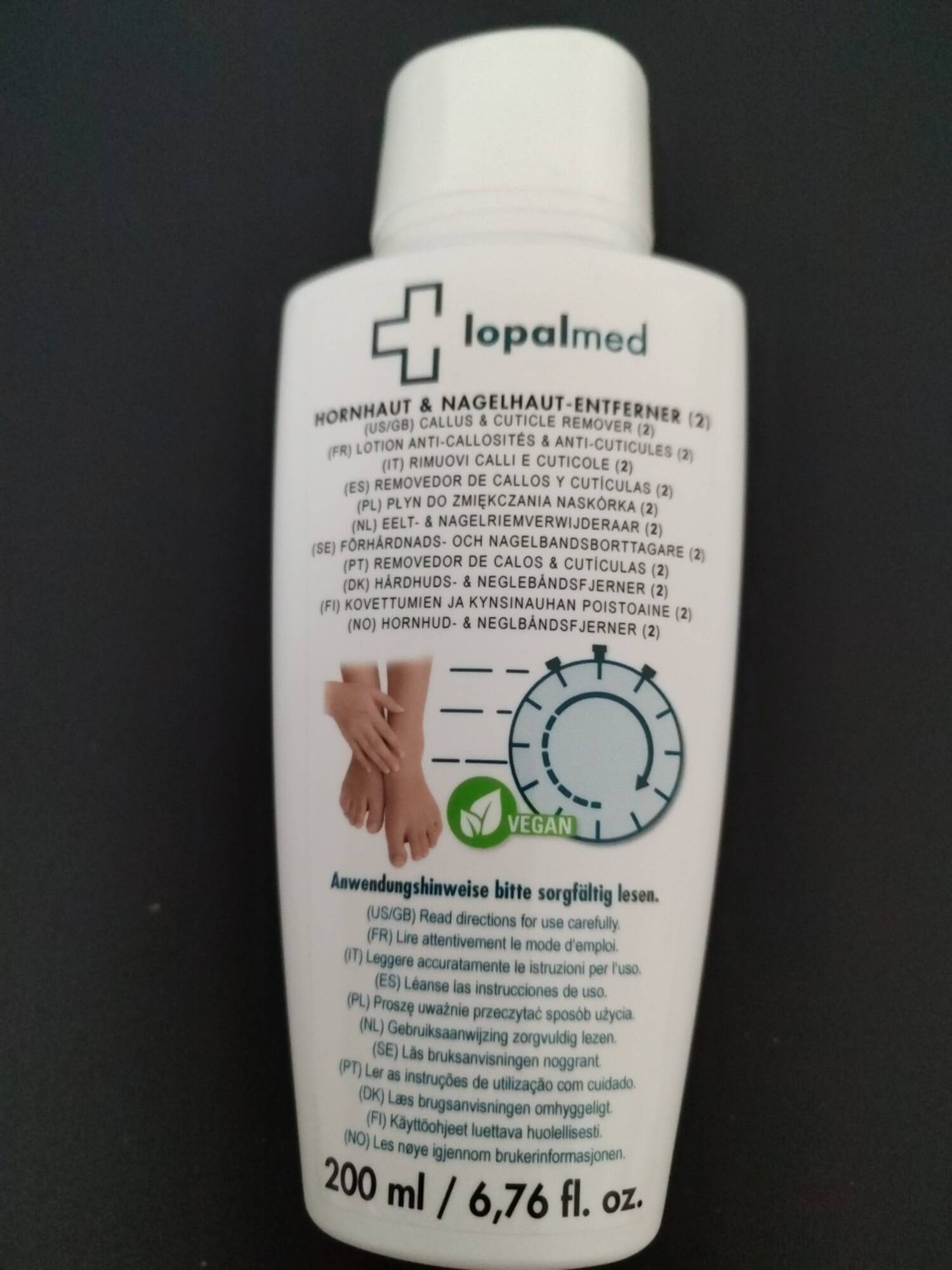 LOPALMED - Lotion anti-callosités & anti-cuticules