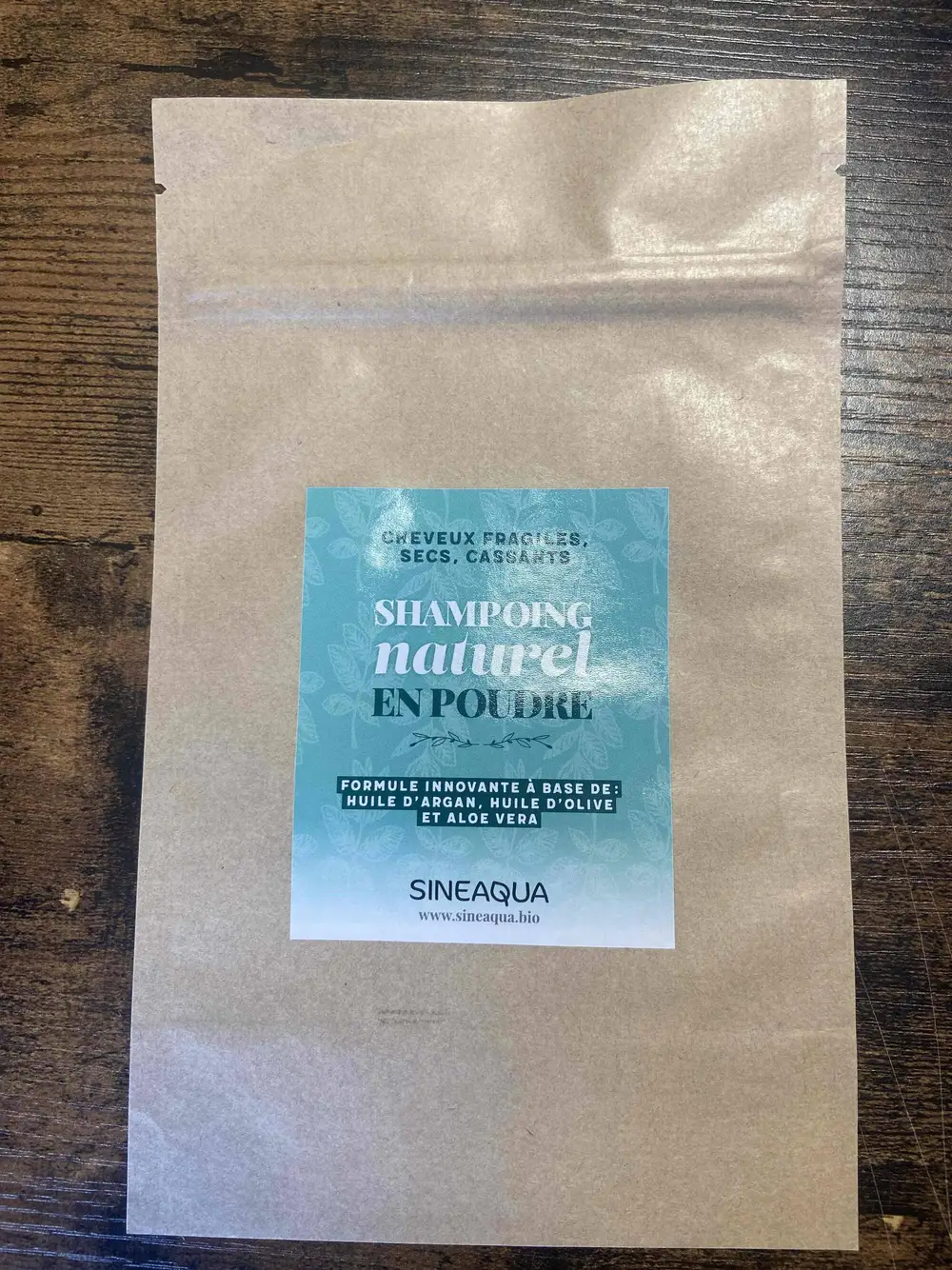 SINEAQUA - Shampooing naturel en poudre