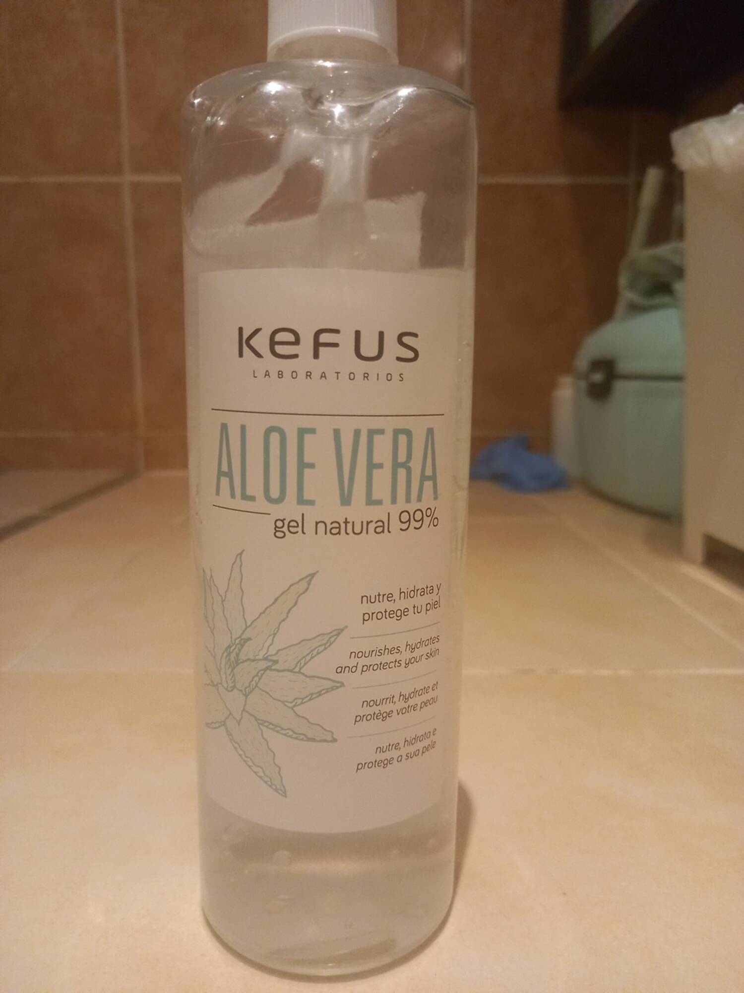 KEFUS - Aloe vera gel natural 99%