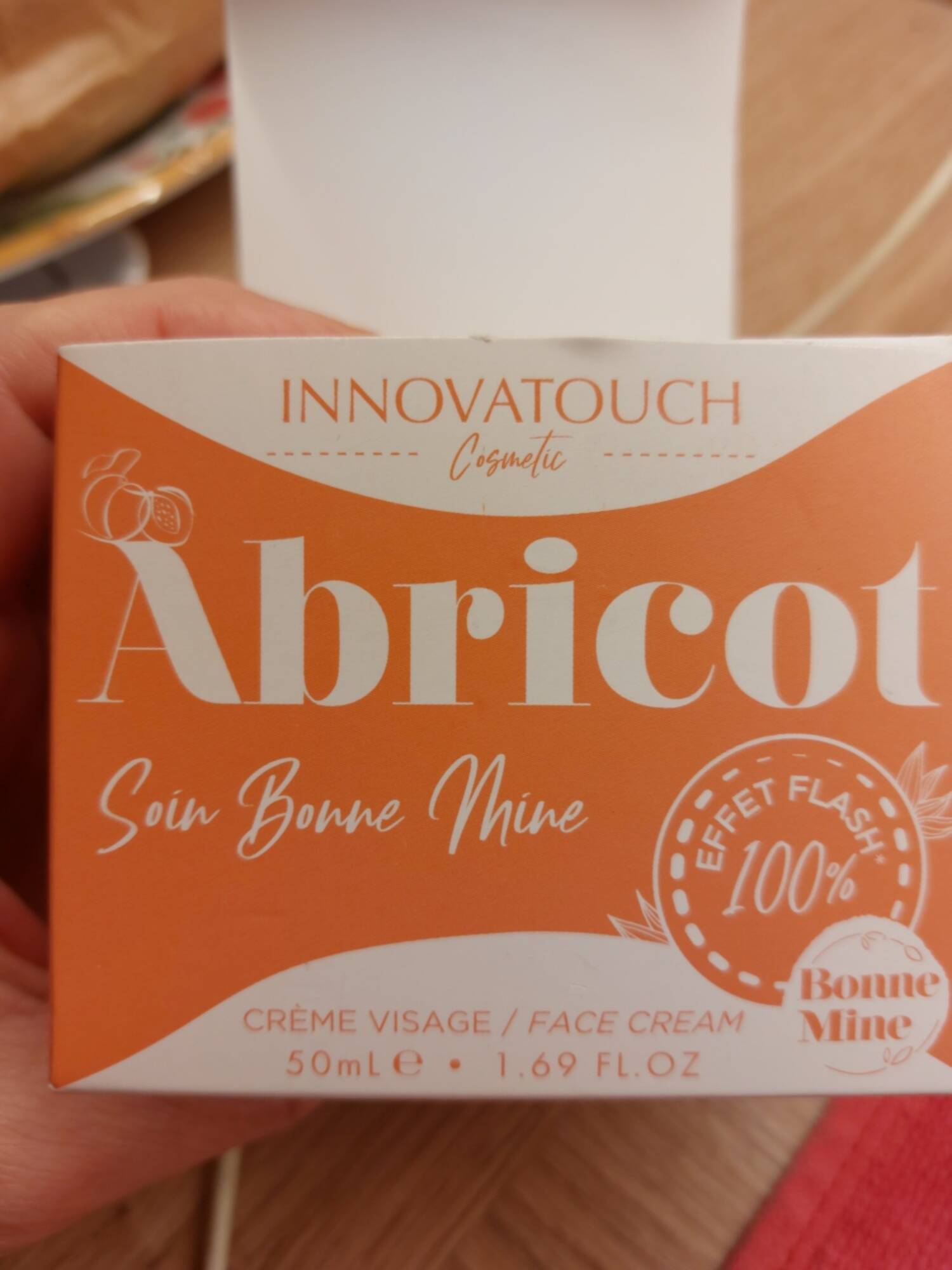 INNOVATOUCH COSMETIC - Abricot Soin bonne mine - Crème visage