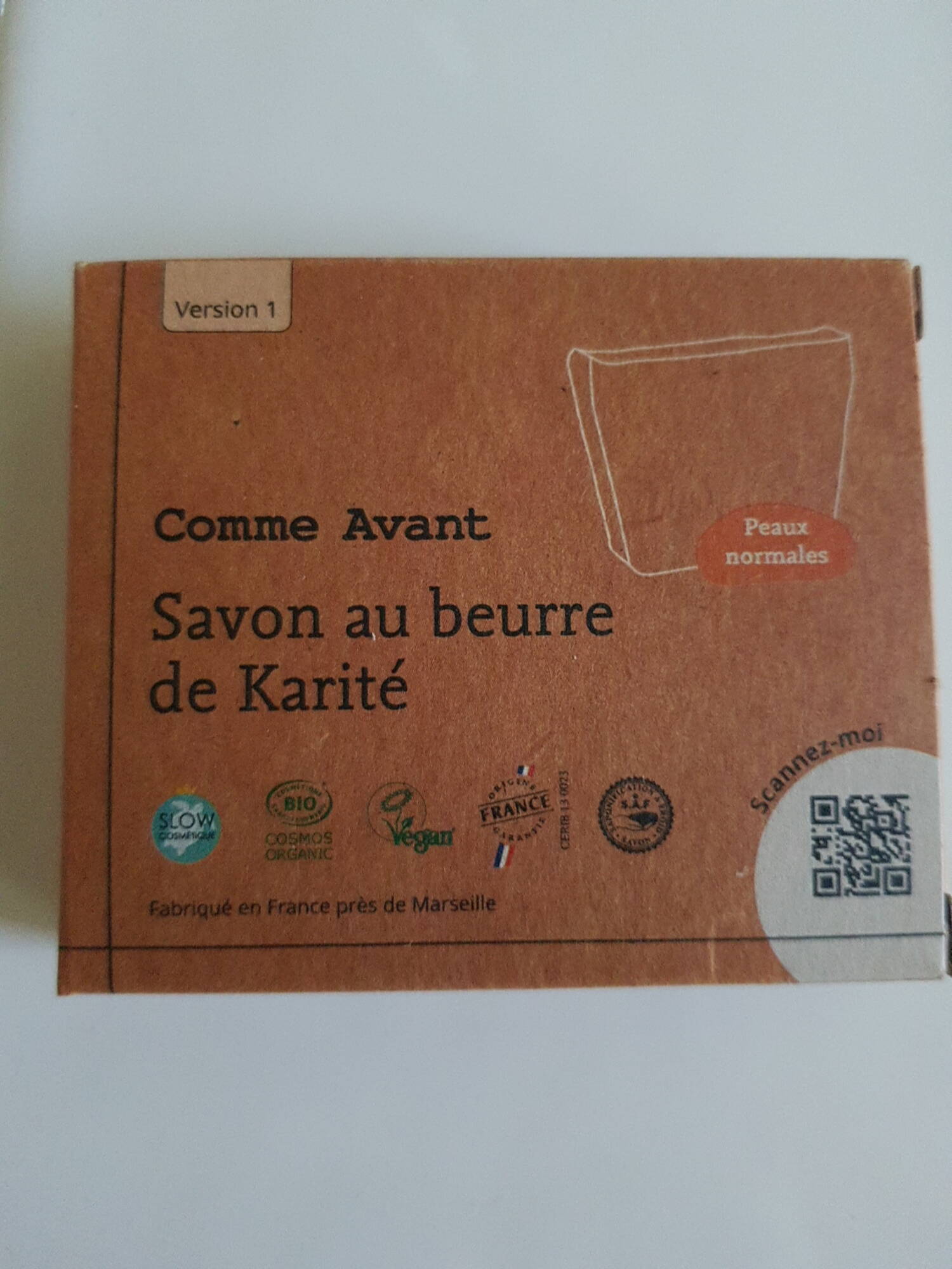 COMME AVANT - Savon au beurre de karité 