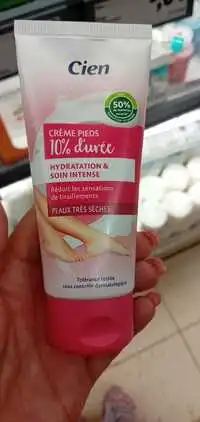 CIEN - Peaux très sèches - Crème pieds 10% d'urée