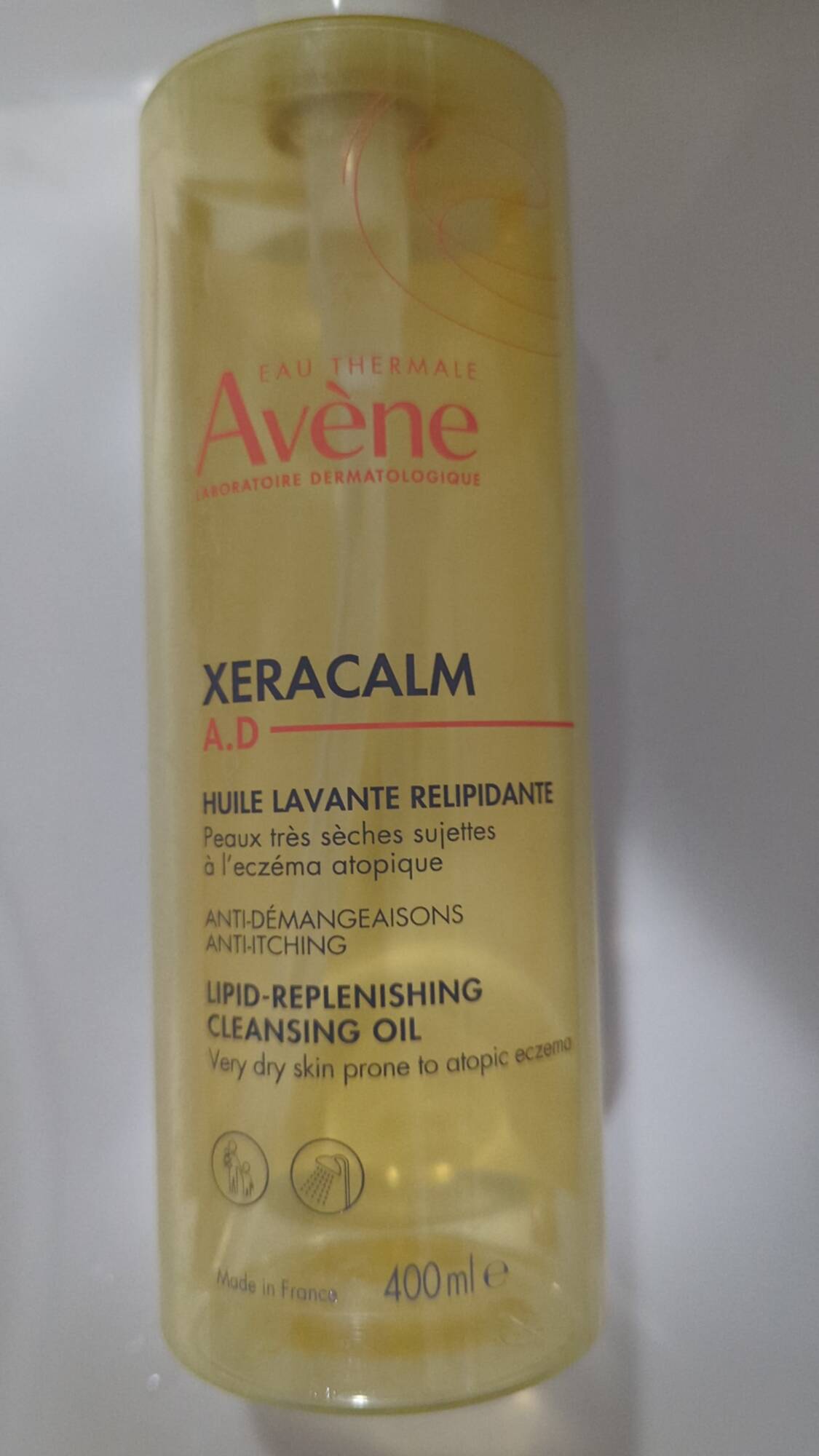 AVÈNE - Xeracalm A.D - Huile lavante relipidante