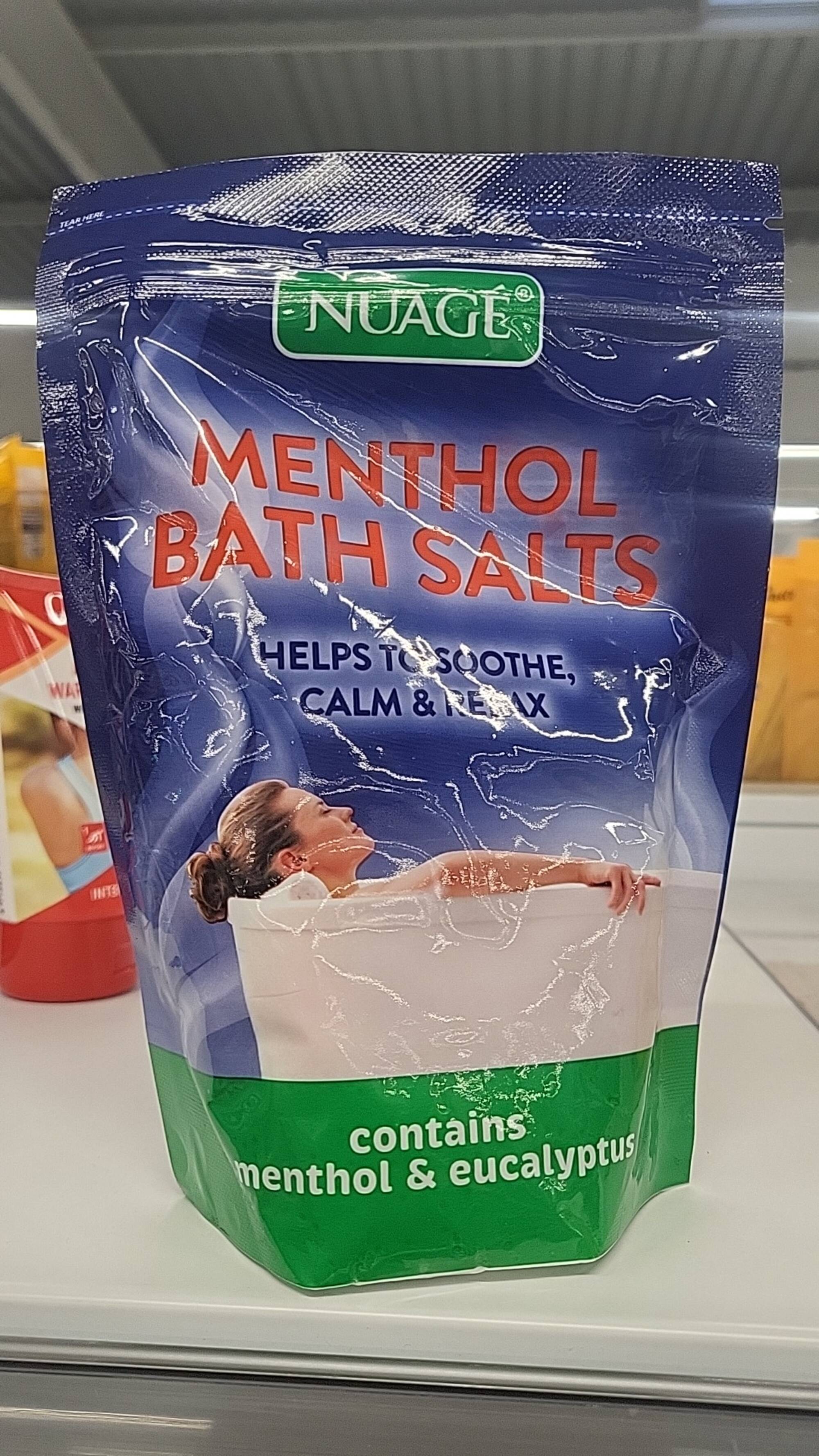 NUAGE - Menthol bath salts 