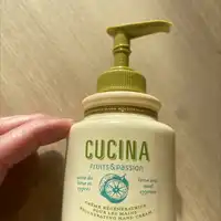 CUCINA - Fruits & passion - Crème régénératrice mains