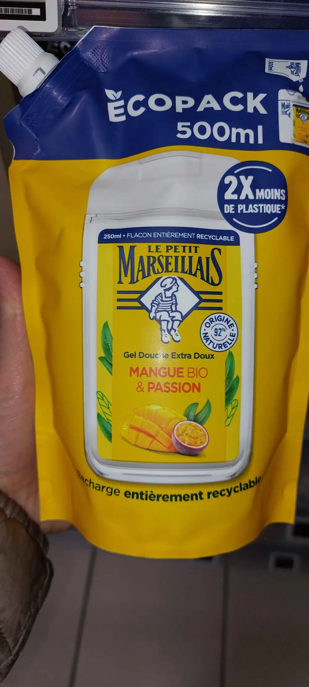 LE PETIT MARSEILLAIS - Mangue bio & passion - Gel douche extra doux