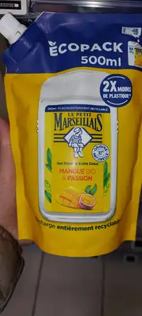 LE PETIT MARSEILLAIS - Mangue bio & passion - Gel douche extra doux