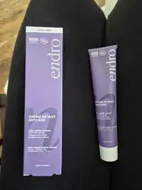 ENDRO - Crème de nuit anti-âge 