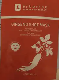 ERBORIAN - Masque visage effet lissant & raffermissant