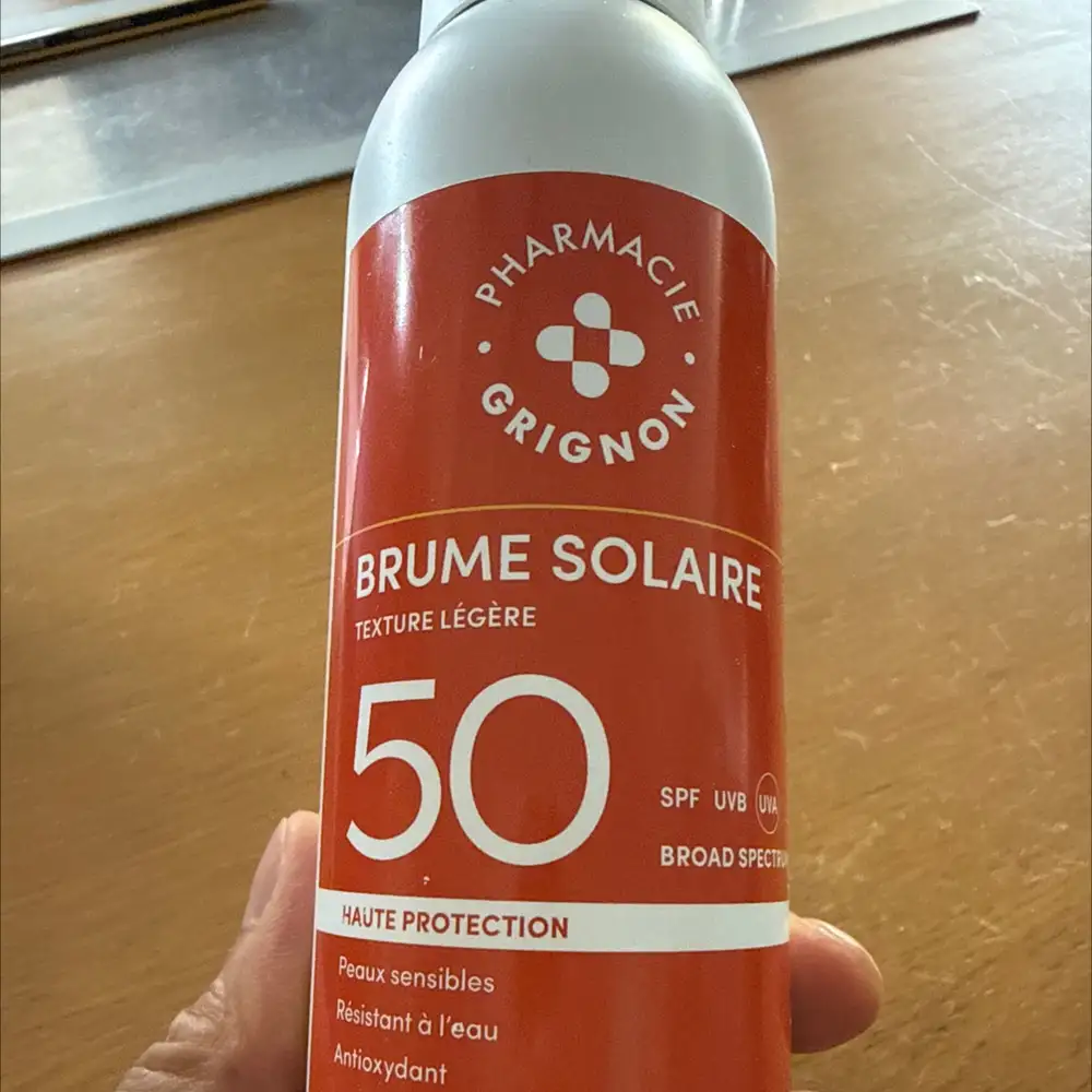 PHARMACIE GRIGNON - Brume solaire texture légère SPF50