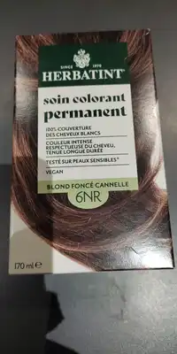 HERBATINT - Soin colorant permanent blond foncé cannelle 6NR