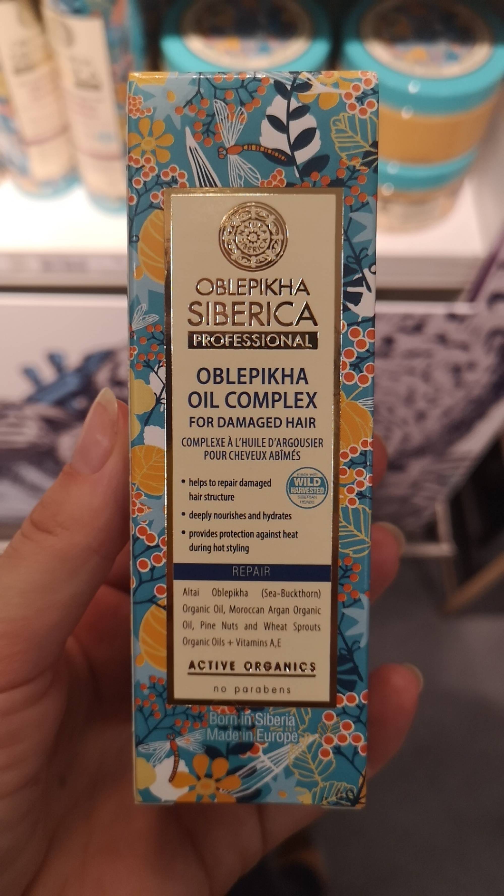 NATURA SIBERICA - Oblepikha - Oil complex for damaged hair