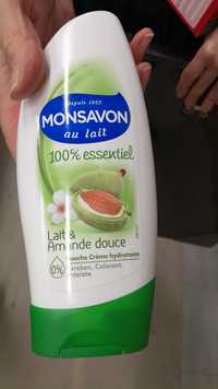 MONSAVON - 100 % essentiel - Douche lait amande douce
