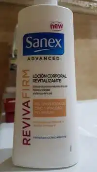 SANEX - Advanced reviva firm - Locion corporal revitalizante