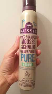 AUSSIE - Après-shampoing mousse pure volume