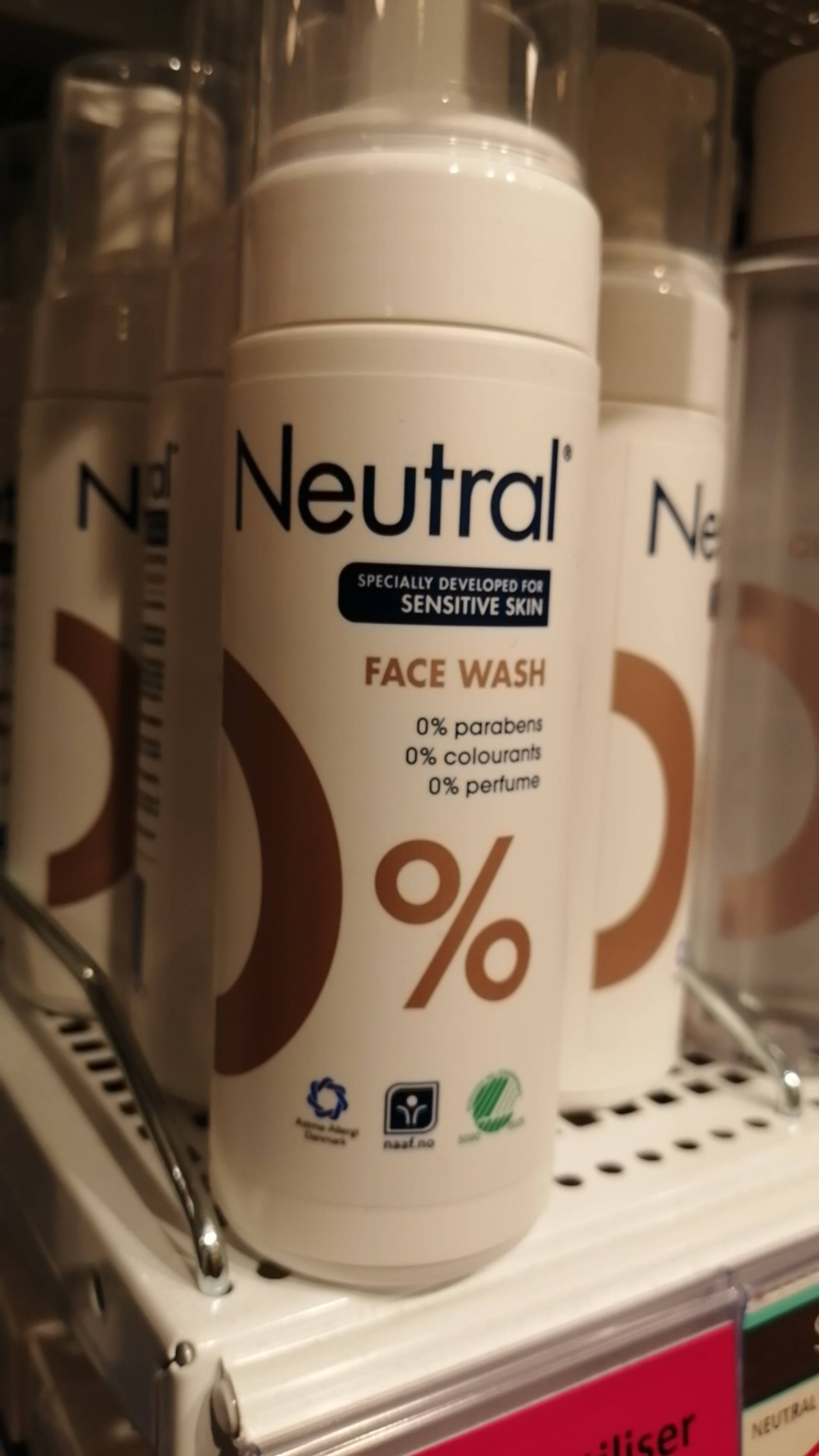NEUTRAL - Sensitive skin - Face wash