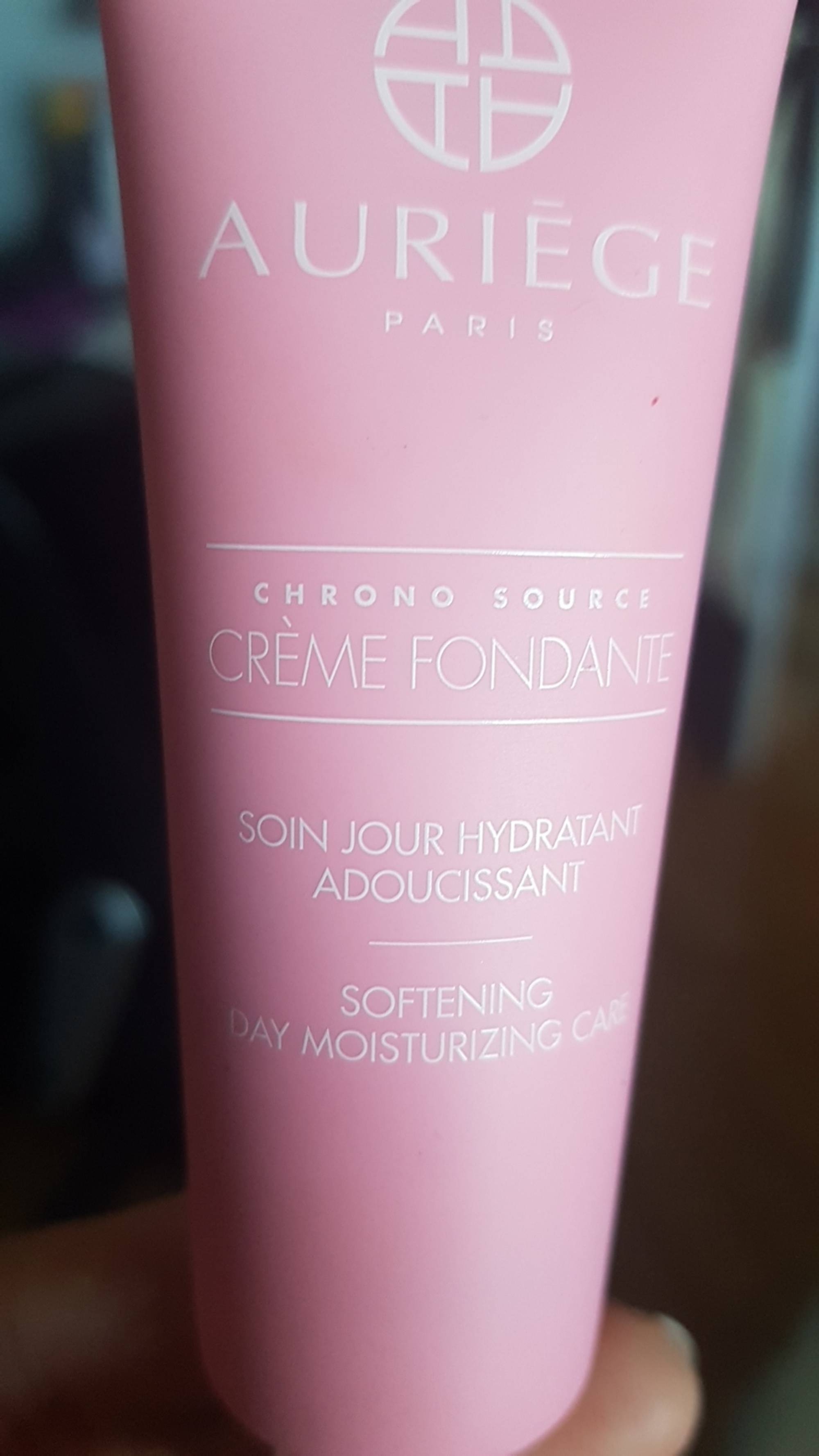 AURIÈGE - Chrono source - Crème fondante