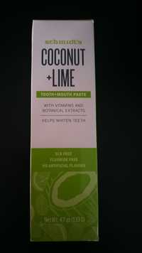 SCHMIDT'S - Coconut + lime - Tooth + mouth paste