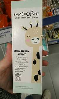 EMMA OLIVER - Baby nappy cream - Crème pour le change
