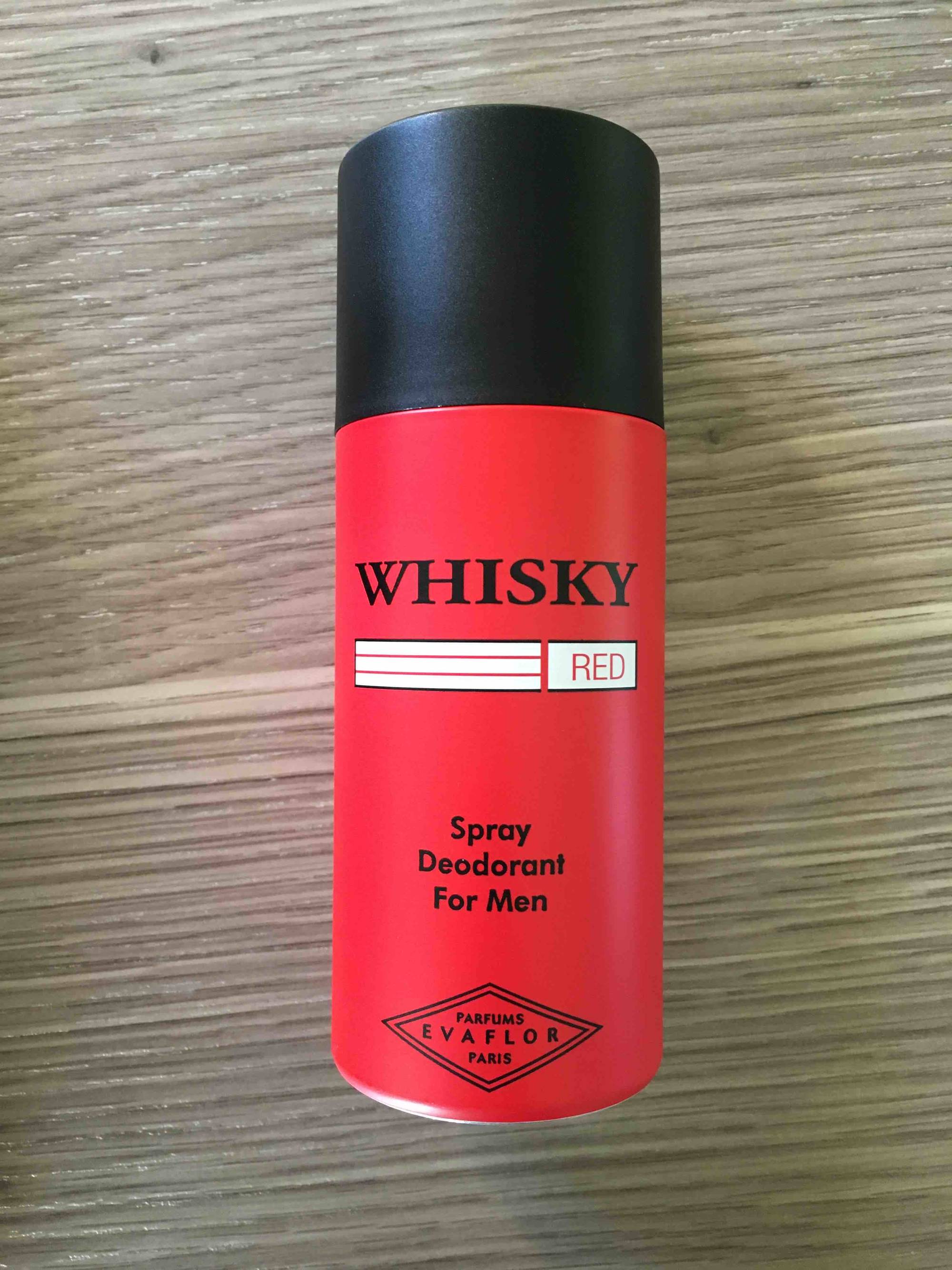 EVAFLOR - Whisky red - Spray déodorant for men