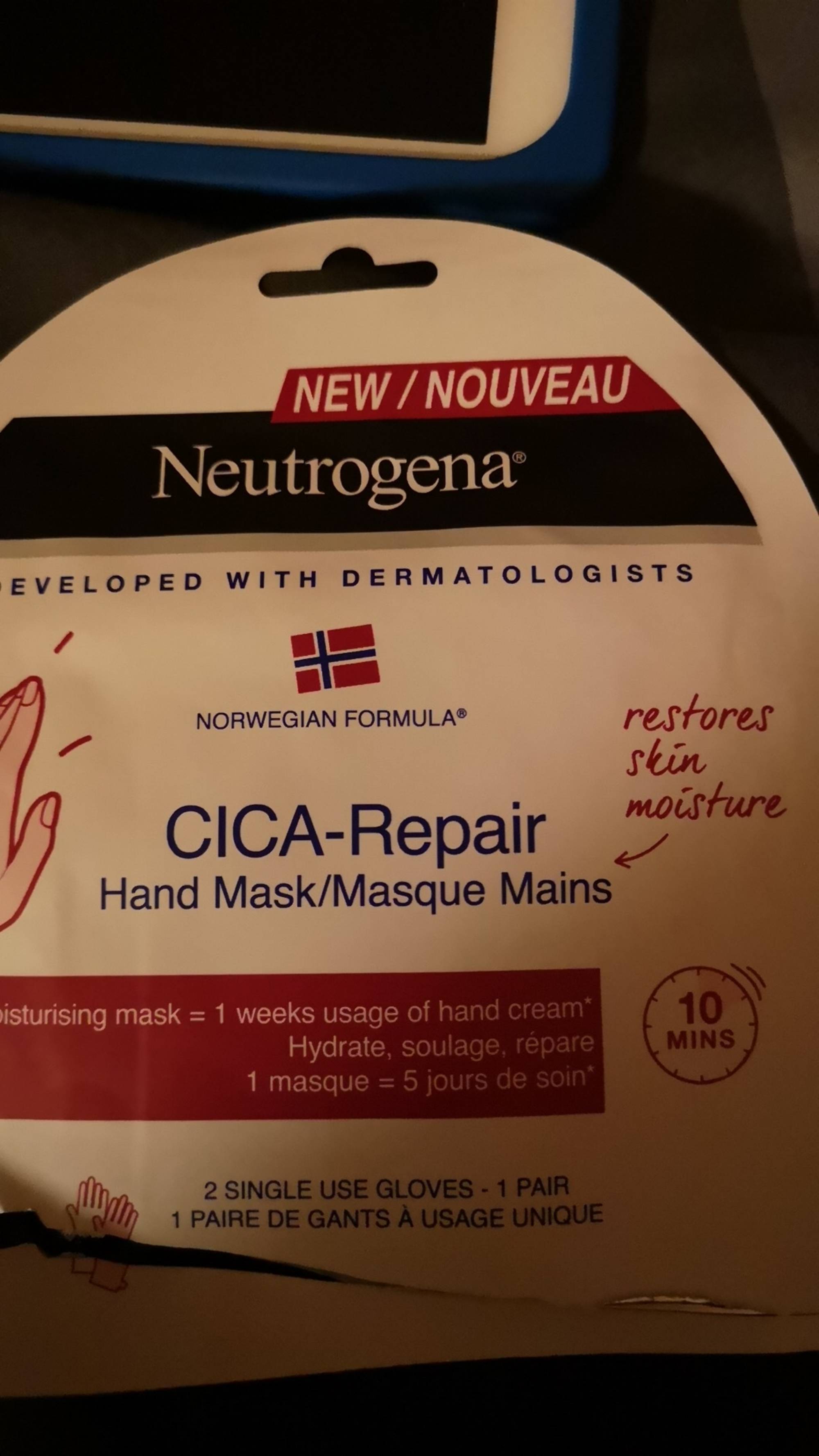 NEUTROGENA - Cica repair - Masque mains