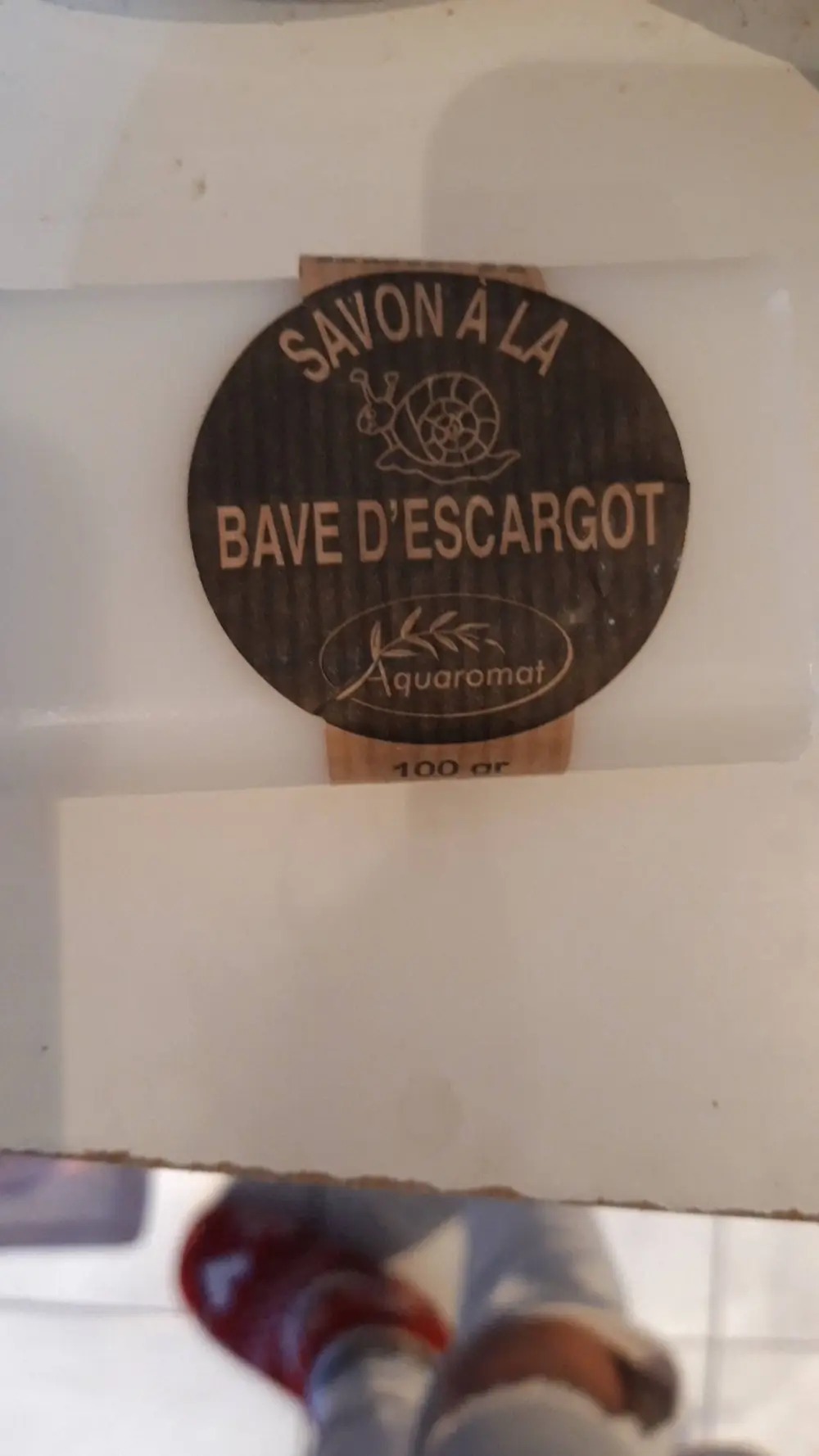 AQUAROMAT - Savon à la bave d'escargot