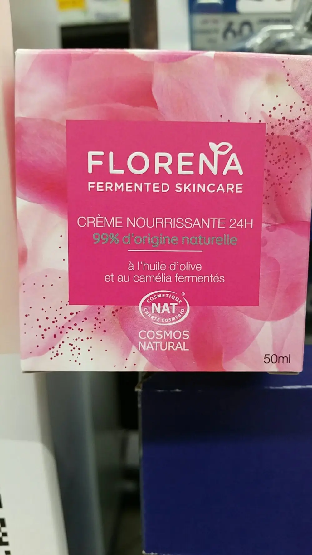 FLORENA - Crème nourrissante 24h huile d'olive et camélia fermentés