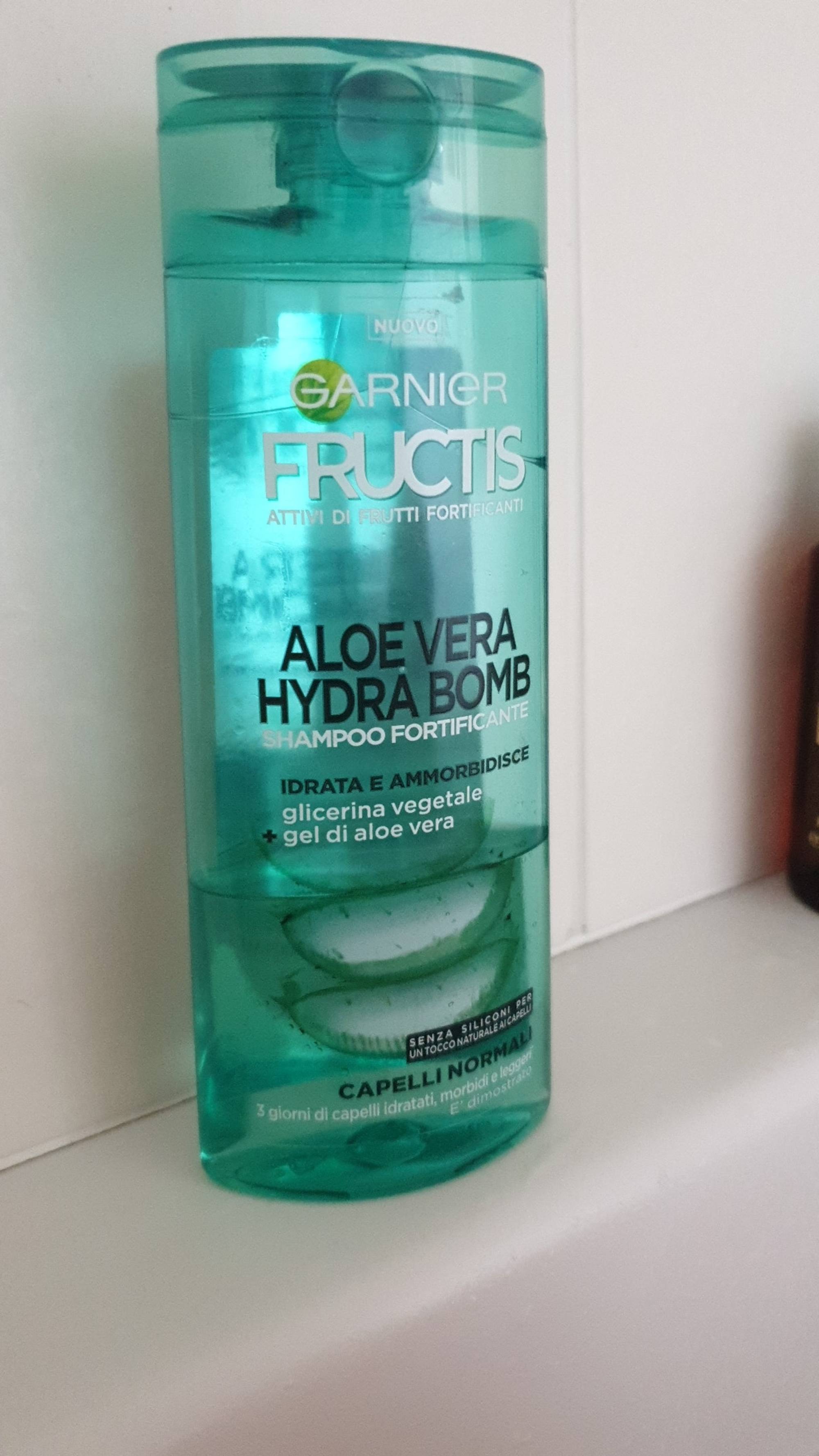 GARNIER - Fructis Aloe vera hydra bomb - shampoo fortificante