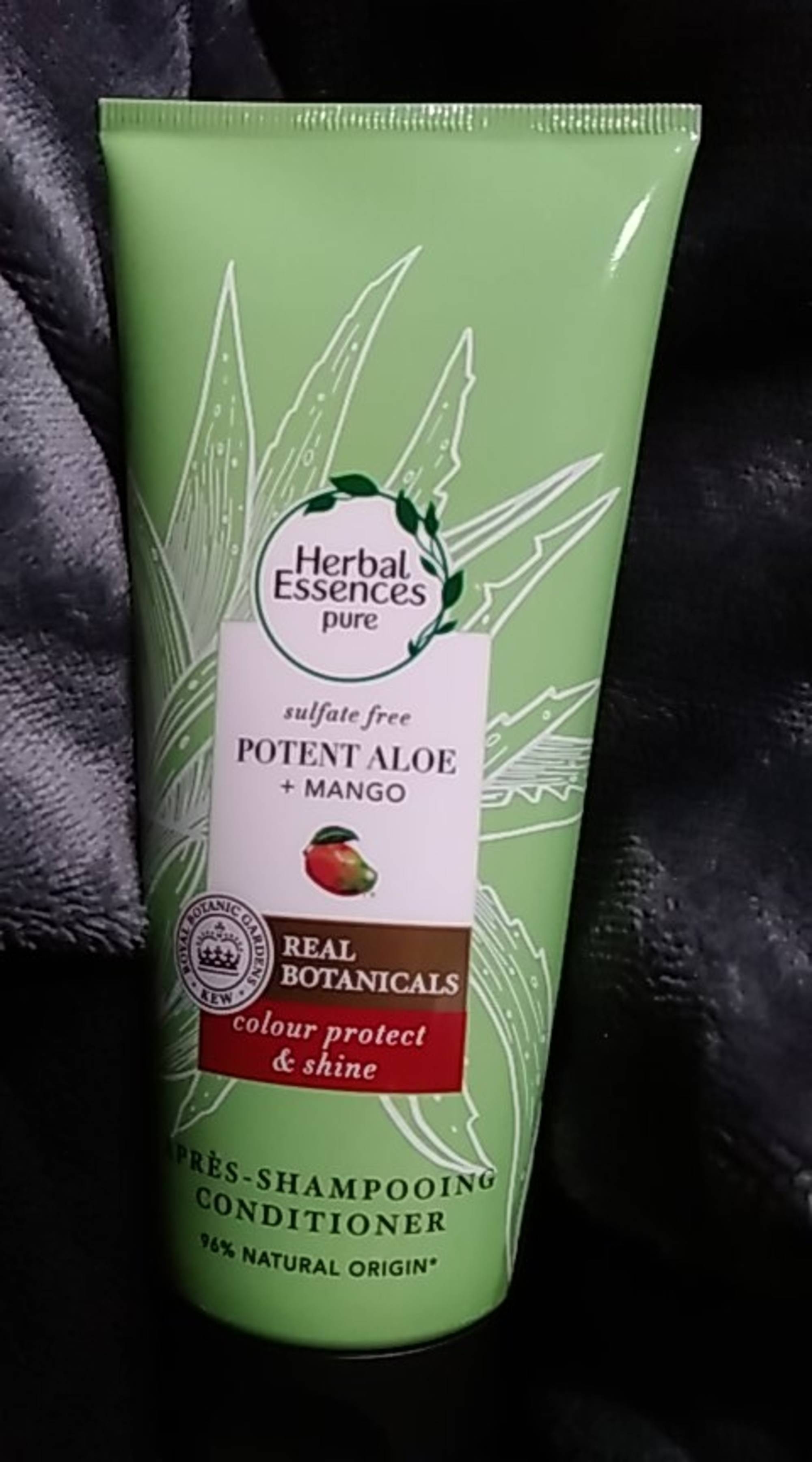 HERBAL ESSENCES - Potent Aloe + Mango - Après shampooing