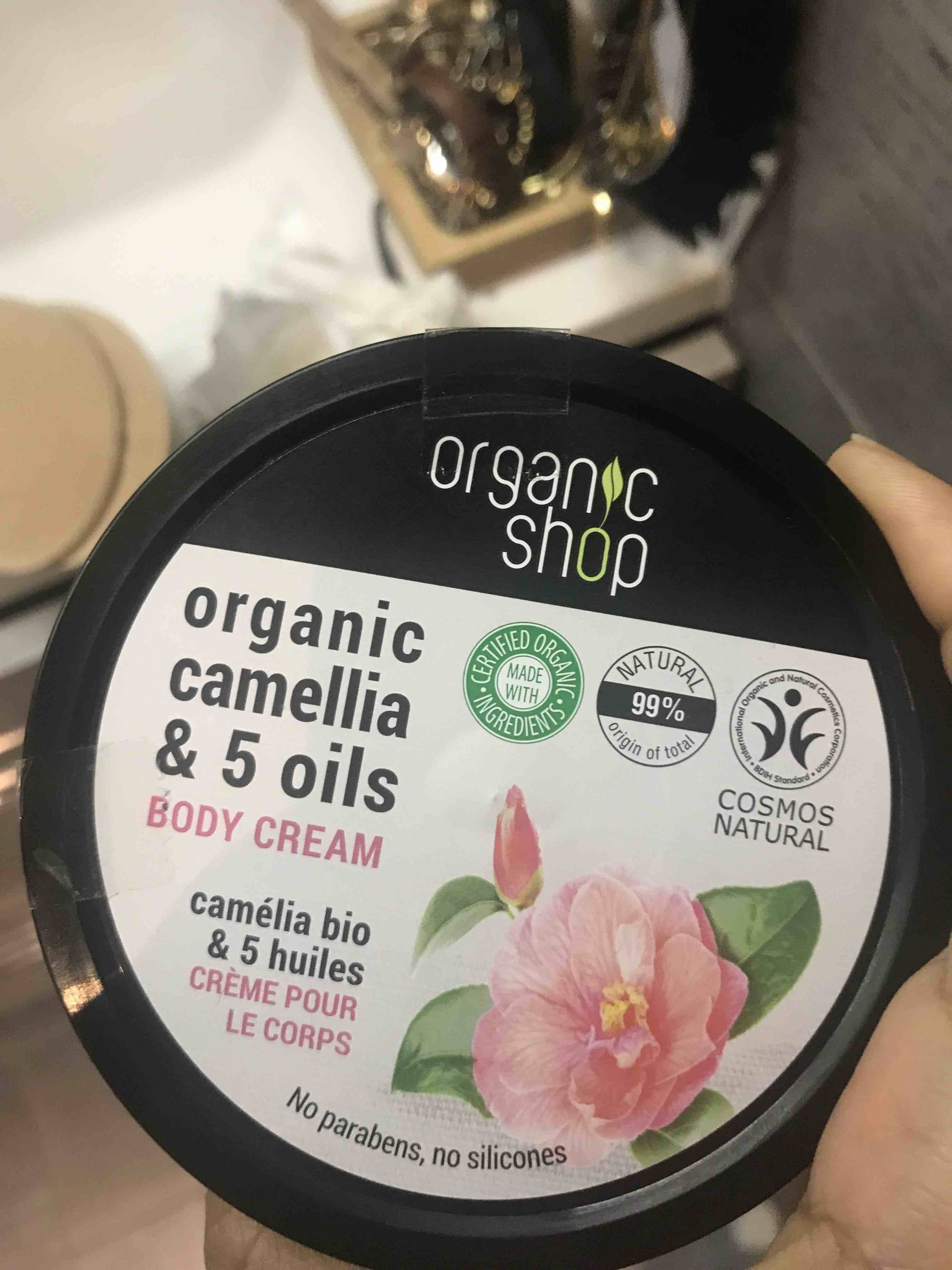 ORGANIC SHOP - Camélia bio & 5 huiles - Crème pour le corps