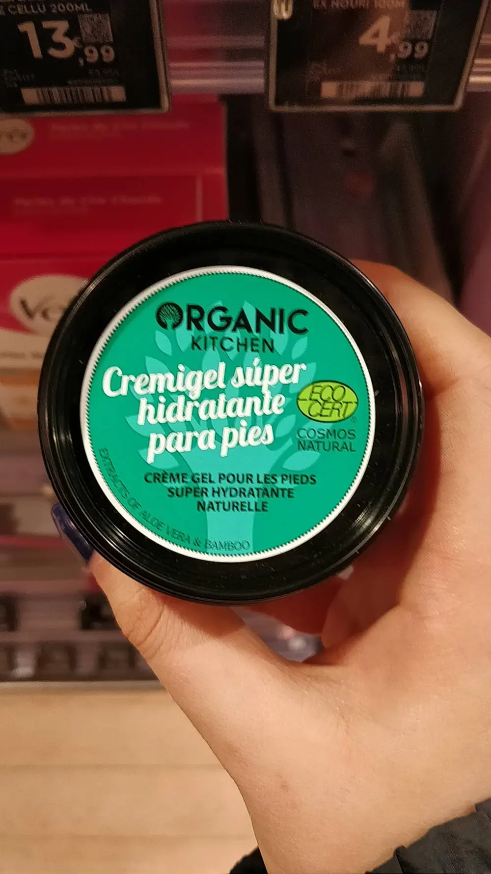 ORGANIC KITCHEN - Crème gel pour les pieds