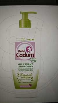CADUM - Bébé Natural Caresse - Gel Lavant Corps et cheveux