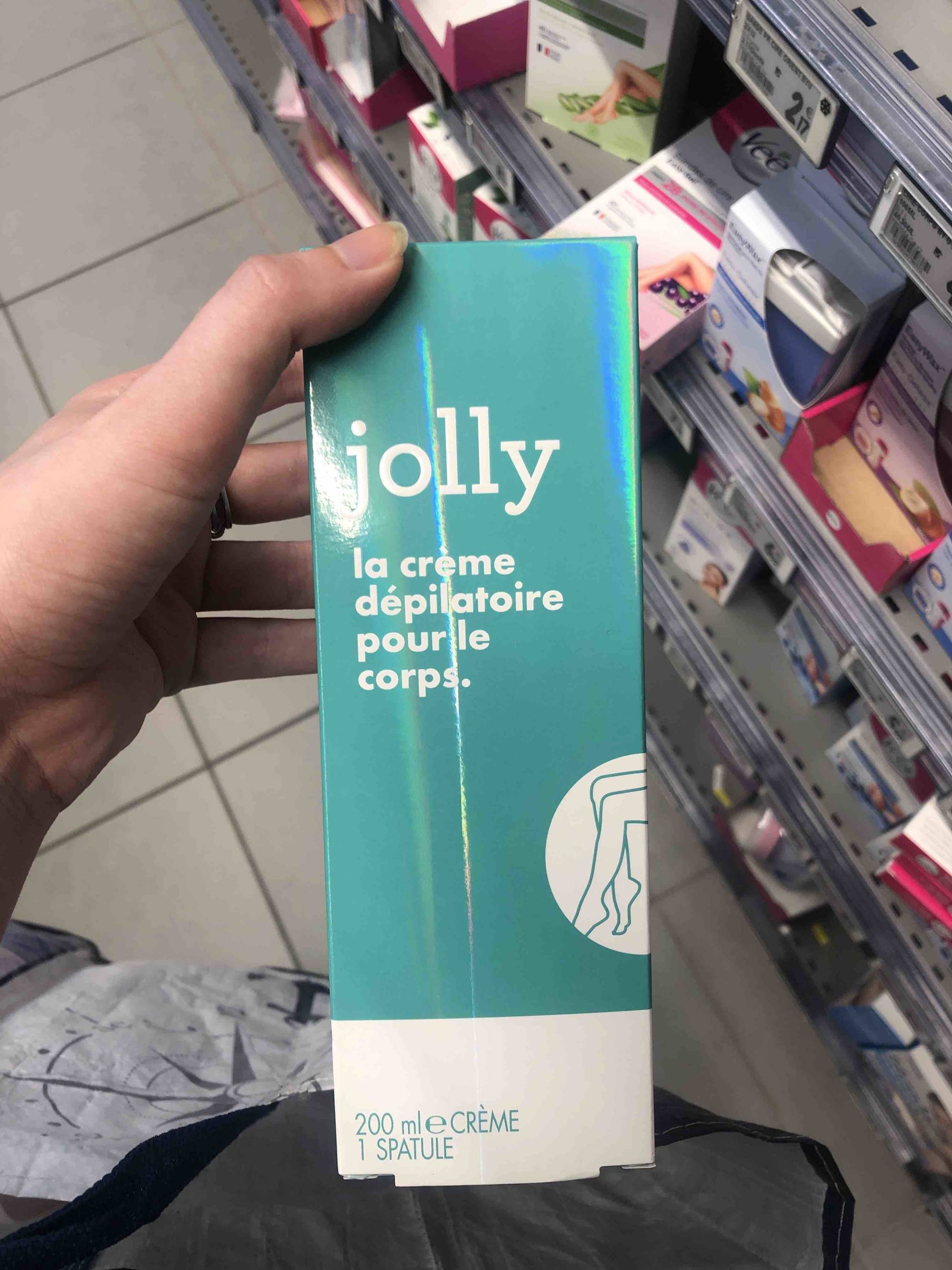 JOLLY - La crème dépilatoire pour le corps