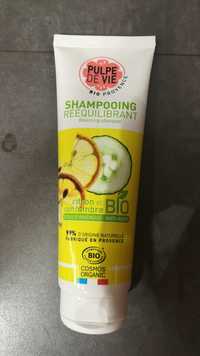 PULPE DE VIE - Shampooing rééquilibrant citron et cocombre bio