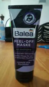 BALEA - Peel-off maske mit aktivkohle