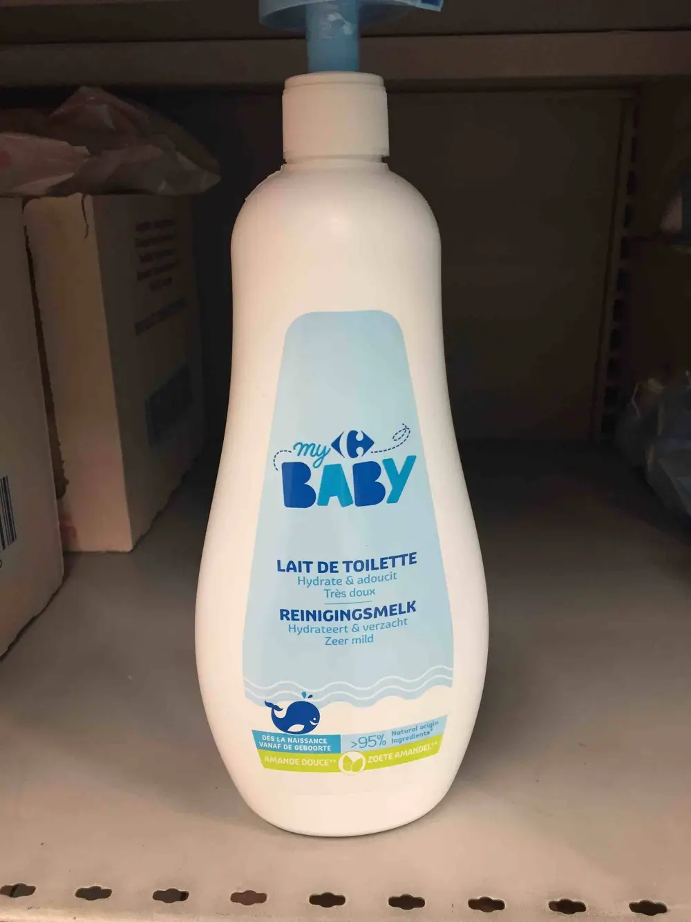 MY CARREFOUR BABY - Lait de toilette très doux