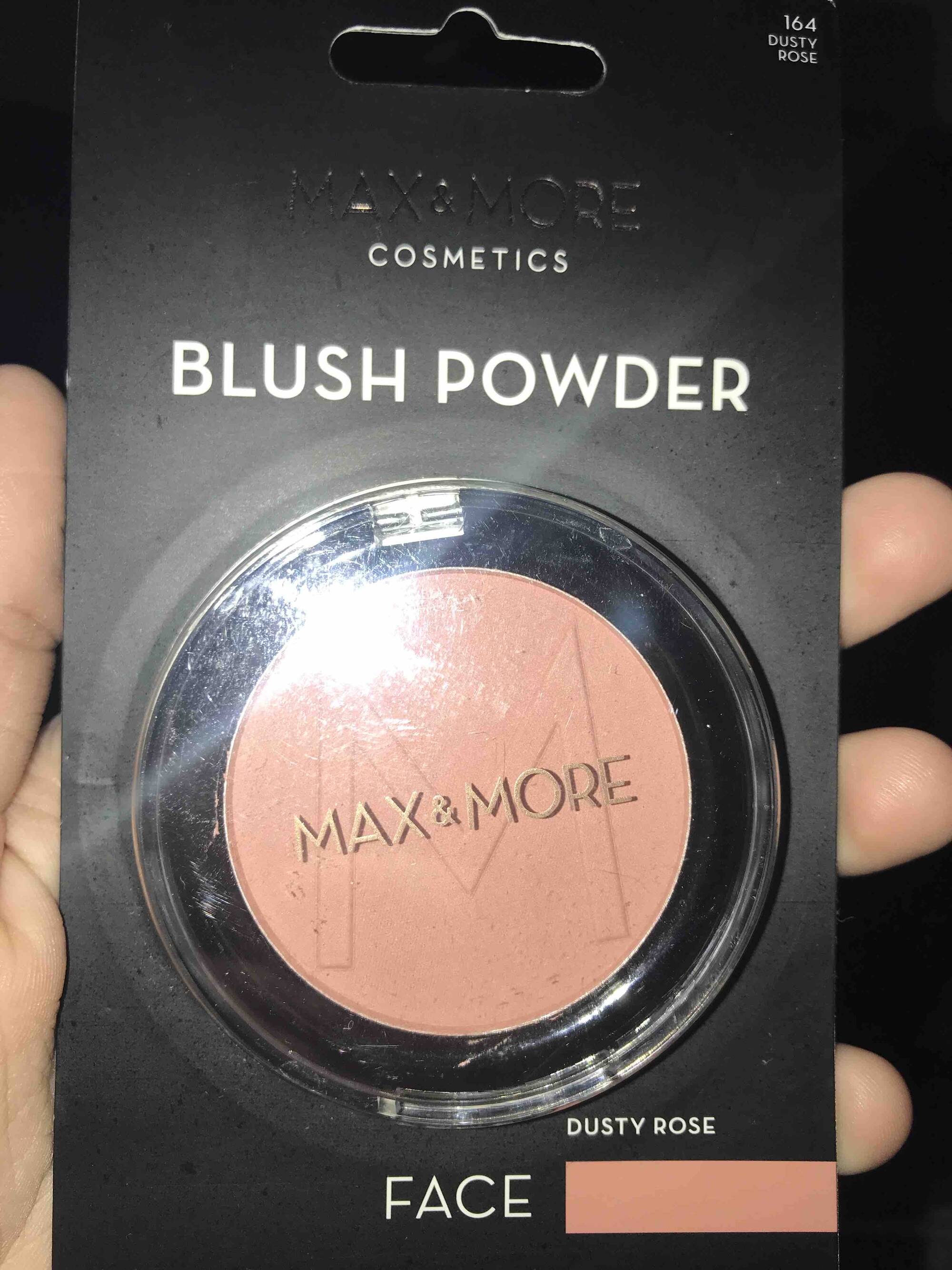 MAX & MORE - Blush powder dusty rose
