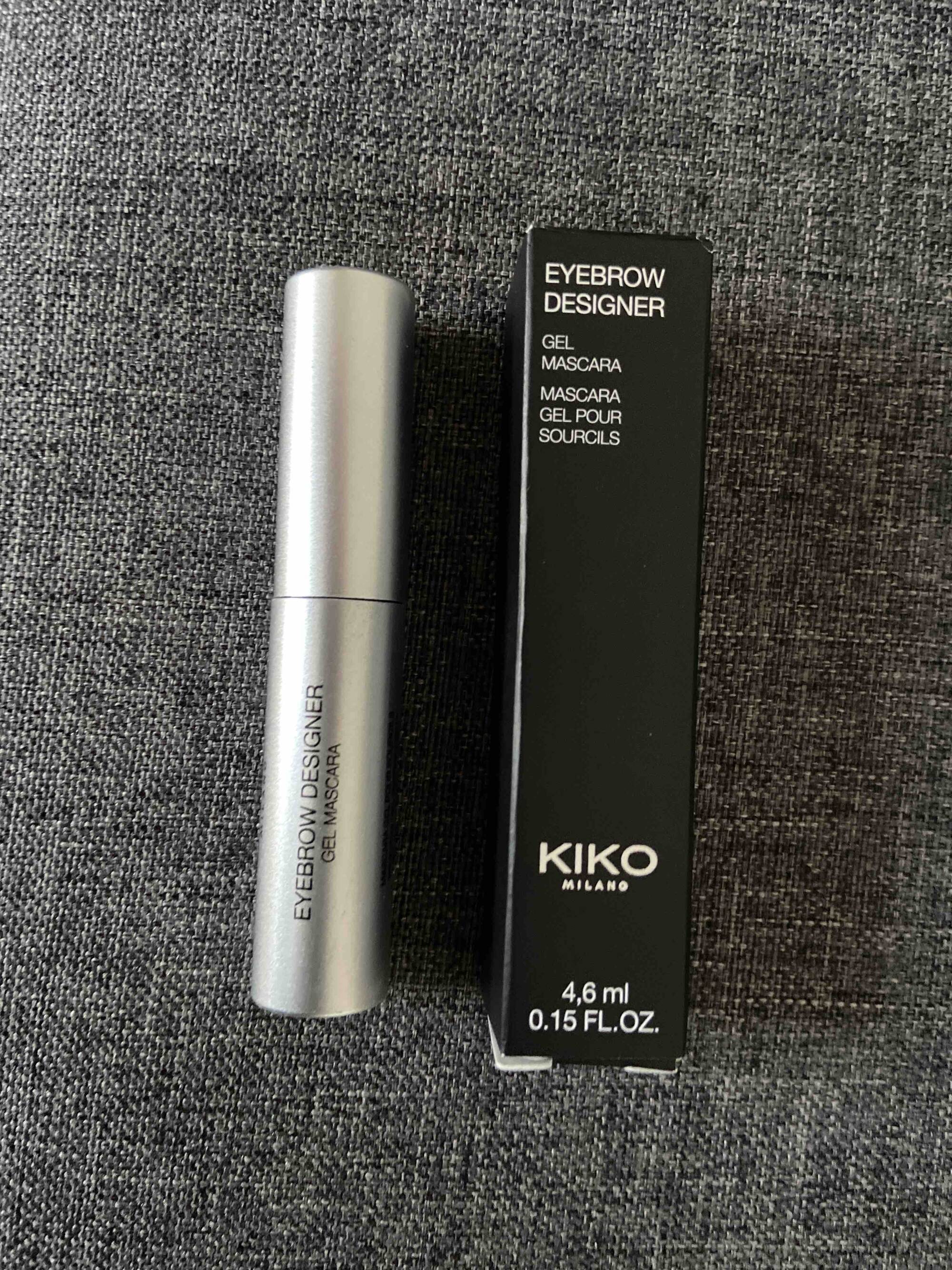 KIKO COSMETICS - Eyebrow designer - Mascara gel pour sourcils