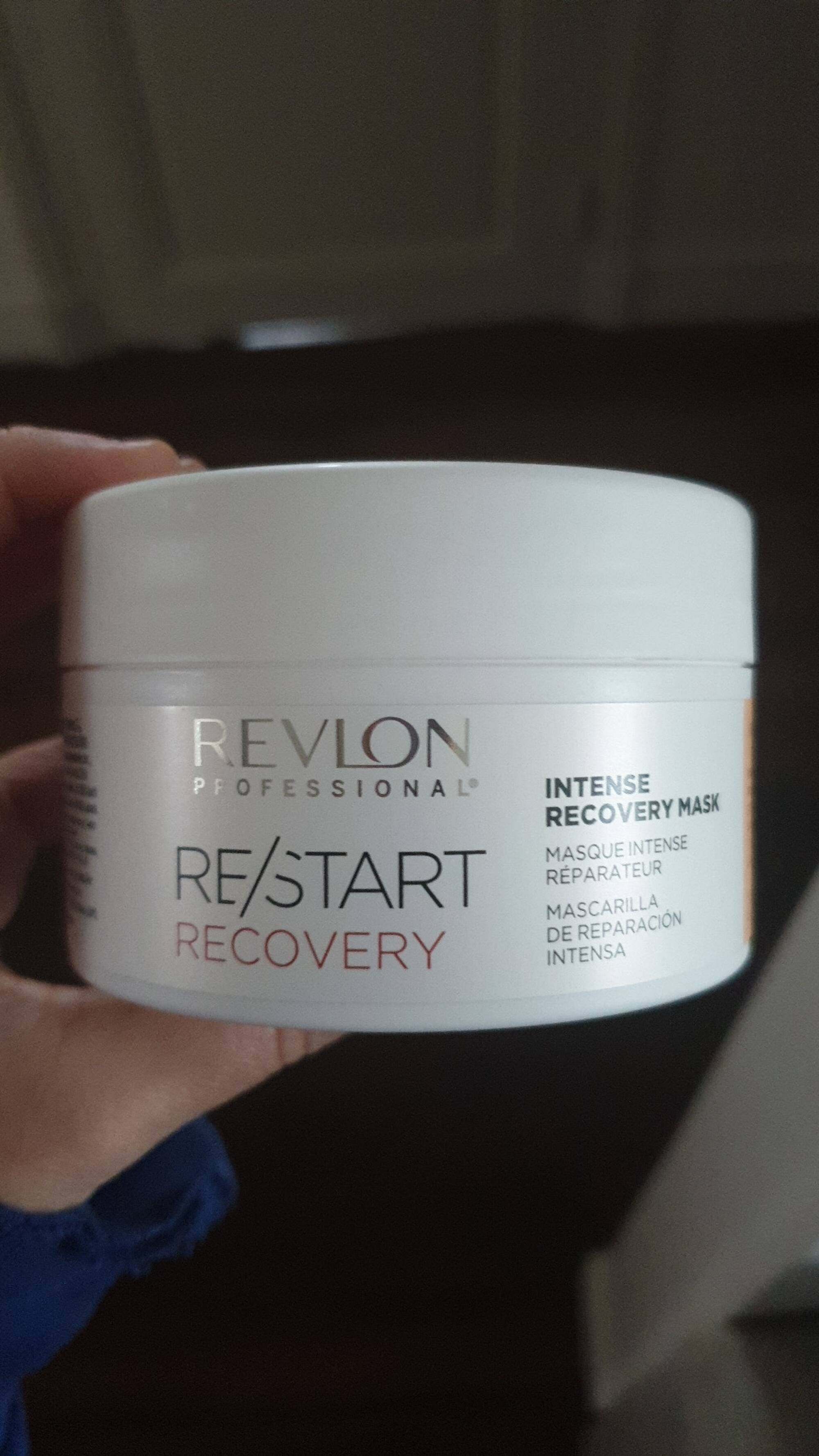 REVLON - Re/start recovery - Masque intense réparateur