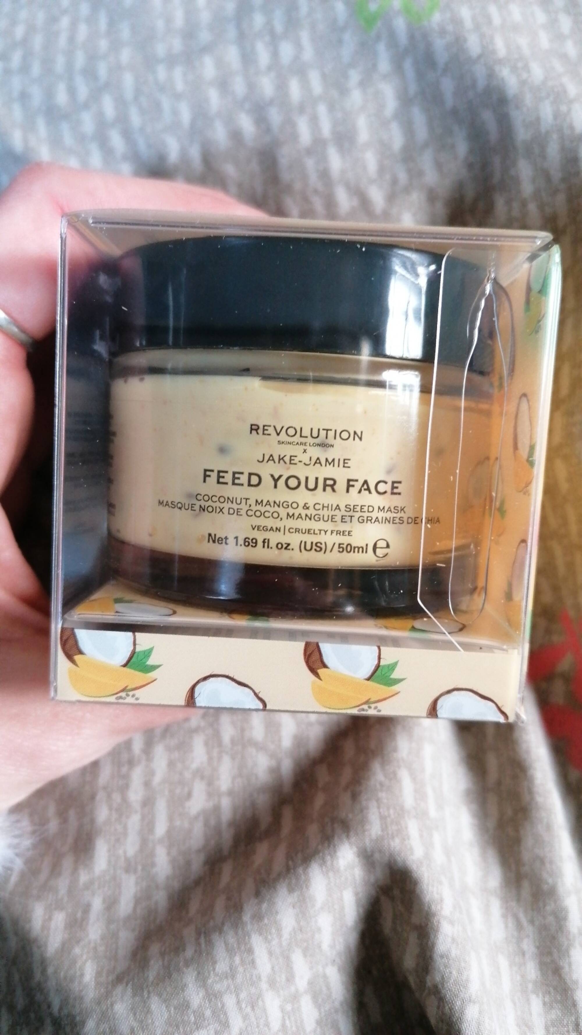 REVOLUTION - Feed your face - Masque éclat visage