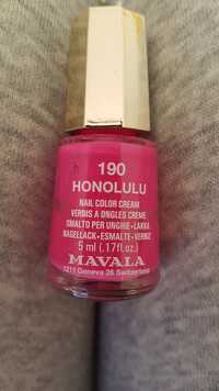 MAVALA - 190 Honolulu - Vernis à ongles crème