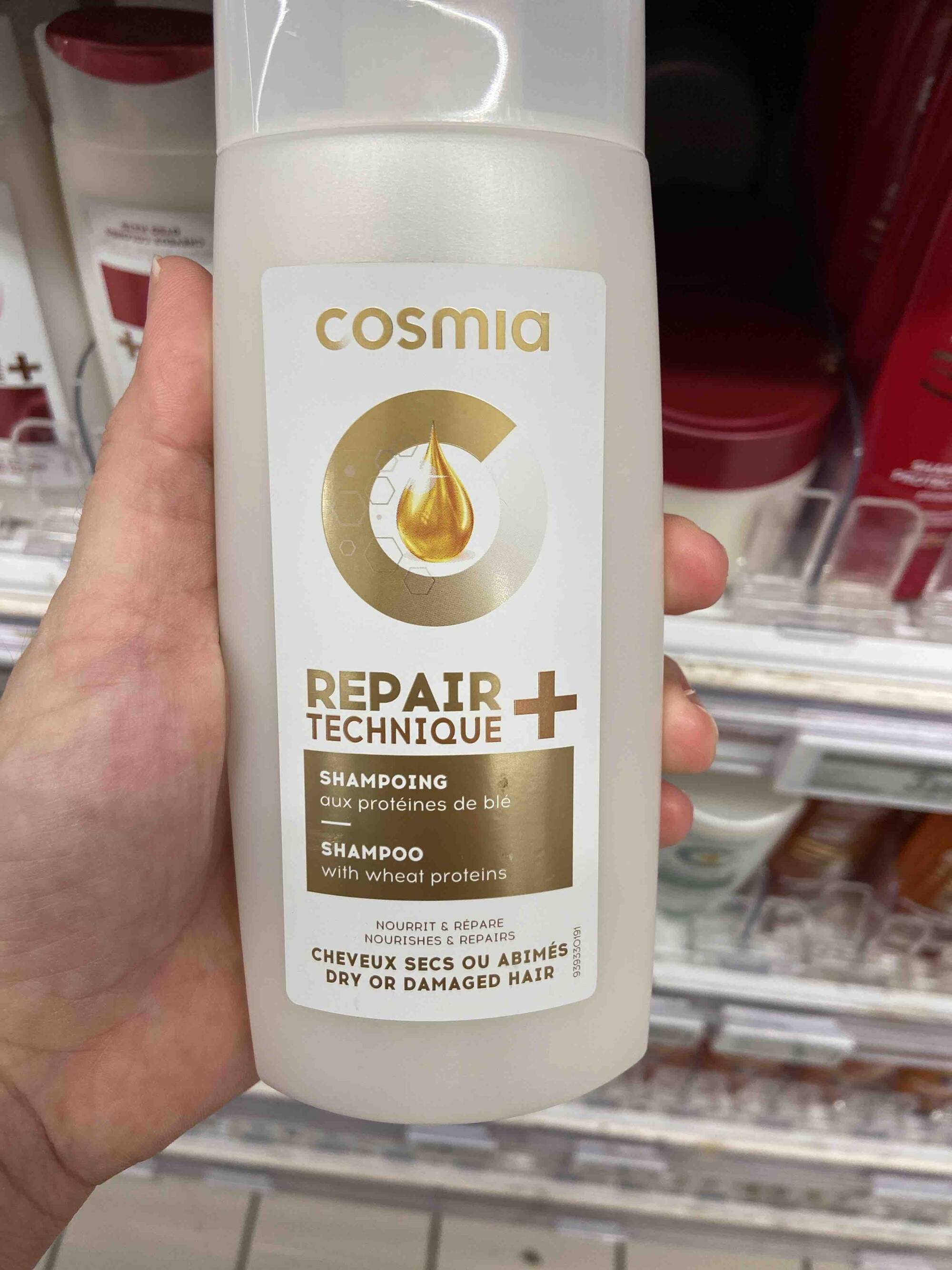 COSMIA - Repair + technique - Shampooing aux protéine de blé