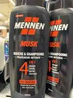 MENNEN - Musk - Douche & Shampooing 4 en 1