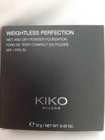 KIKO - Fond de teint compact en poudre spf 30
